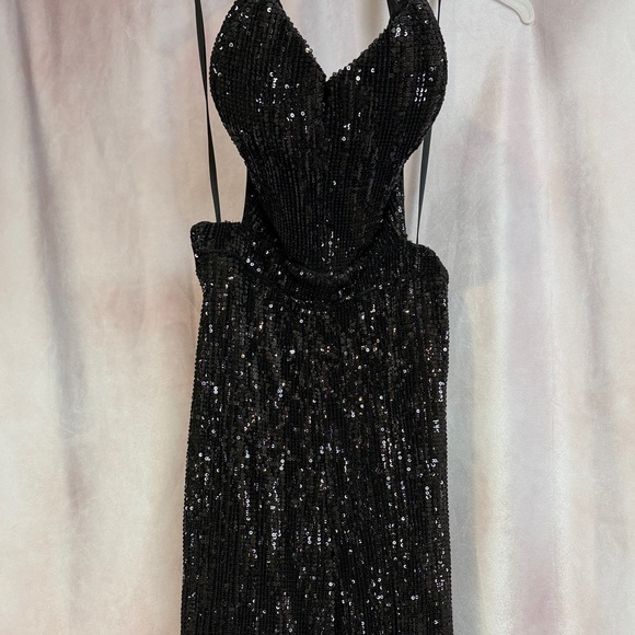 Abyss By Abby Dresses & Skirts - Elegant Black Sequin jumpsuit